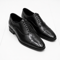 Velmora Genuine Cow Leather Oxford Cap-Toe Dress Shoes for Men