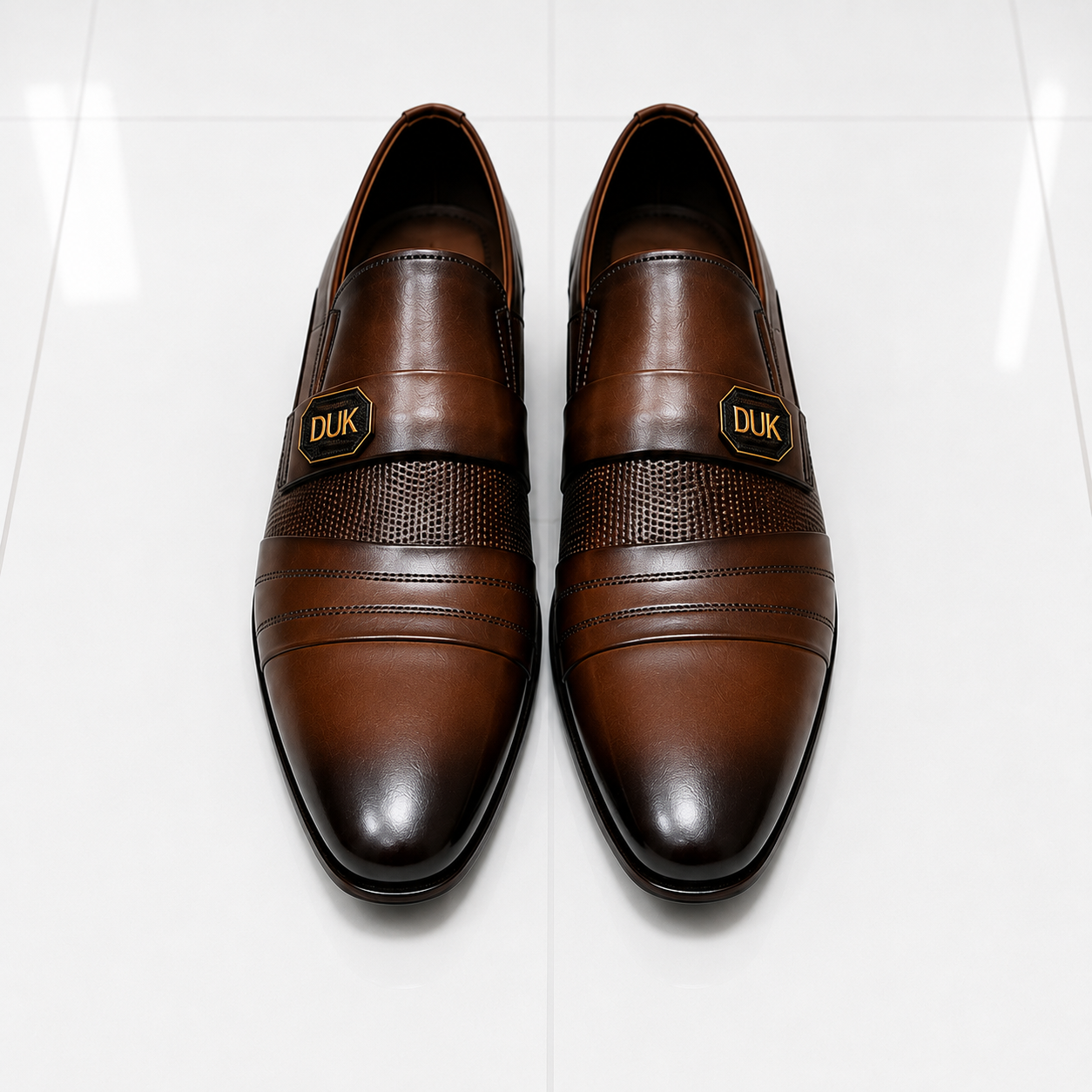 Velmora Premium Leather Formal Slip-On Shoes – 25477