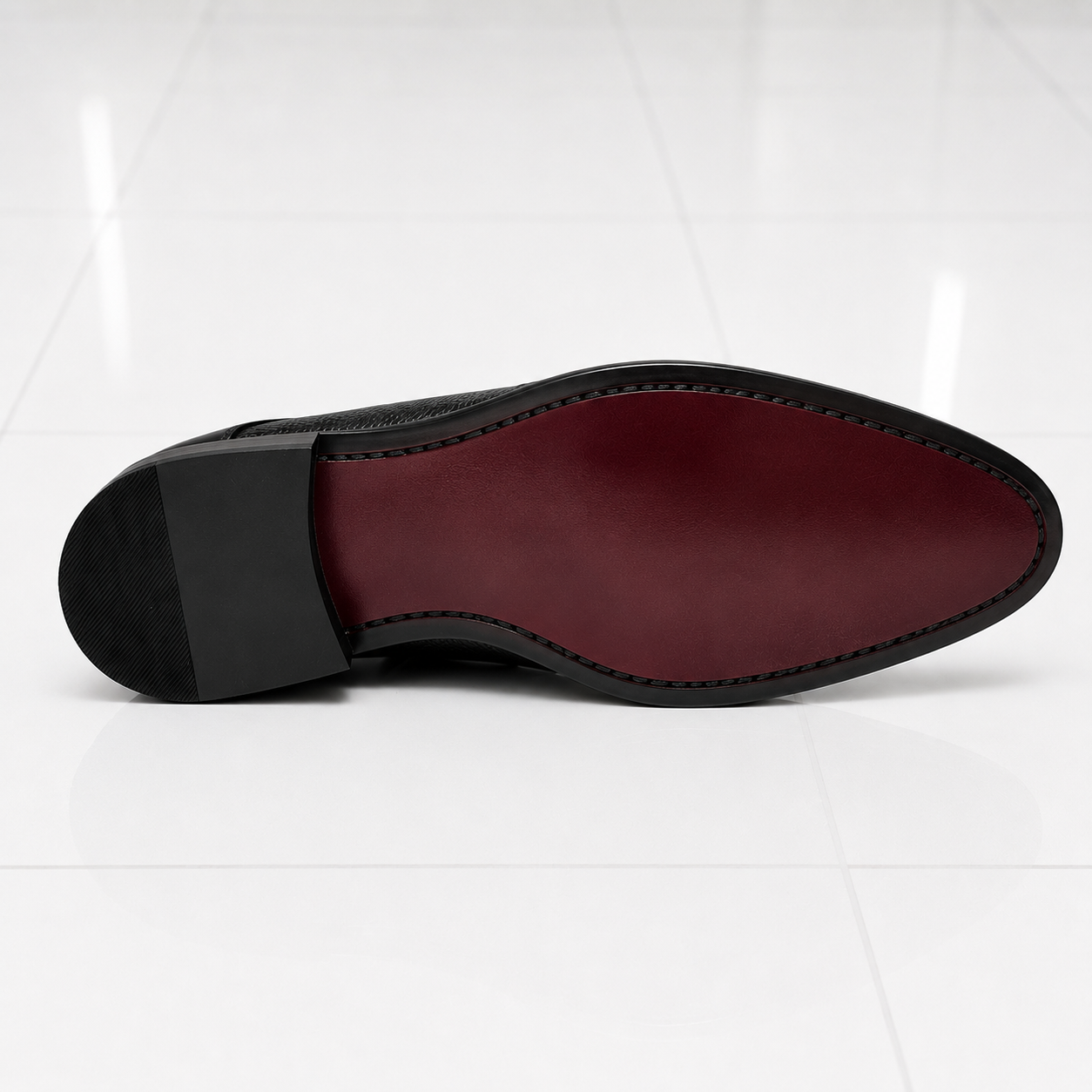 Velmora Premium Leather Formal Slip-On Shoes – 25477