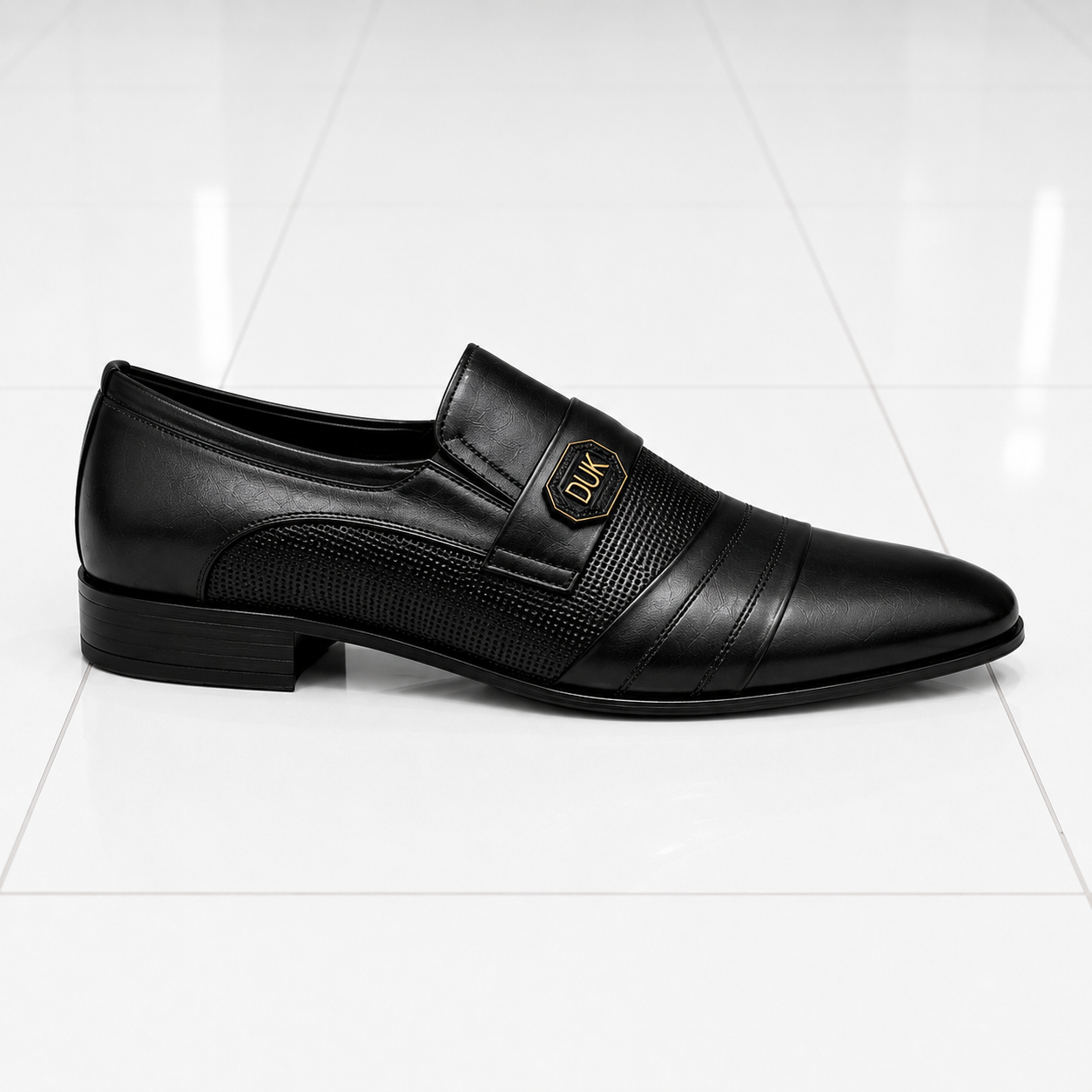 Velmora Premium Leather Formal Slip-On Shoes – 25477