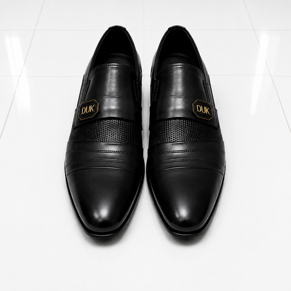 Velmora Premium Leather Formal Slip-On Shoes – 25477
