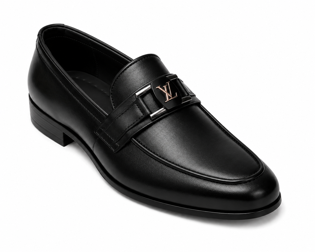 Velmora Monarch Leather Loafer –Dark Brown